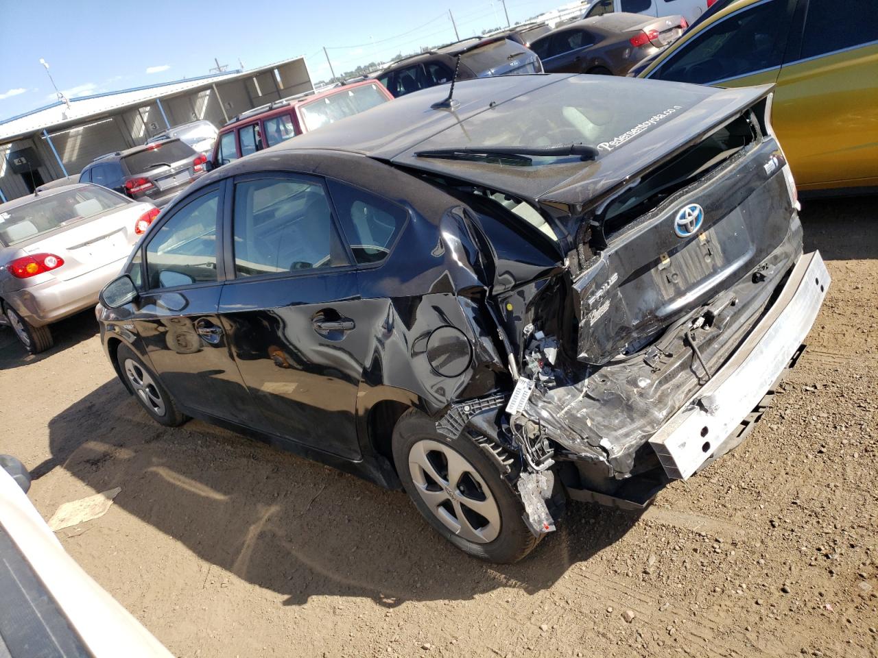 Image 2 of 2013 TOYOTA PRIUS  2013 with VIN JTDKN3DU6D5668466