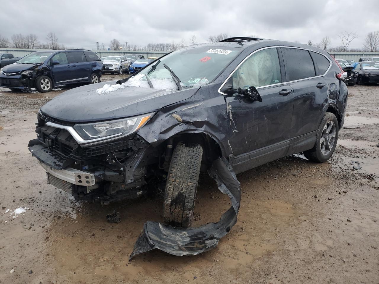 Obraz 1 z 2018 HONDA CR-V EX 2018 z VIN 7FARW2H59JE080052