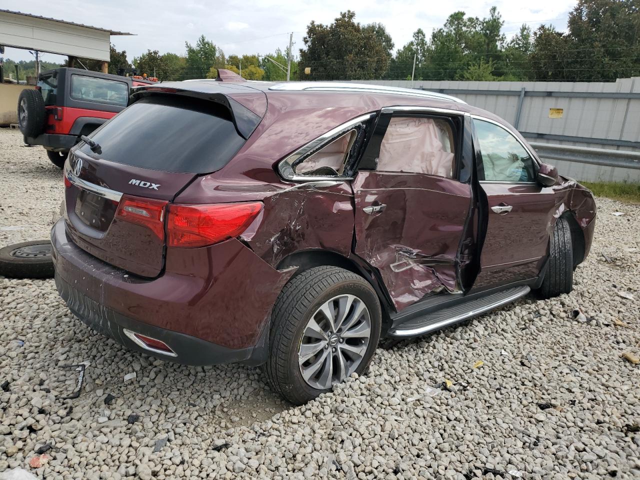 Изображение 3 2016 ACURA MDX TECHNOLOGY 2016 с VIN 5FRYD3H41GB014144