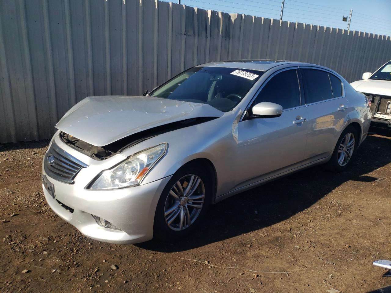 Obraz 1 z 2012 INFINITI G25 BASE 2012 z VIN JN1DV6AP9CM700858