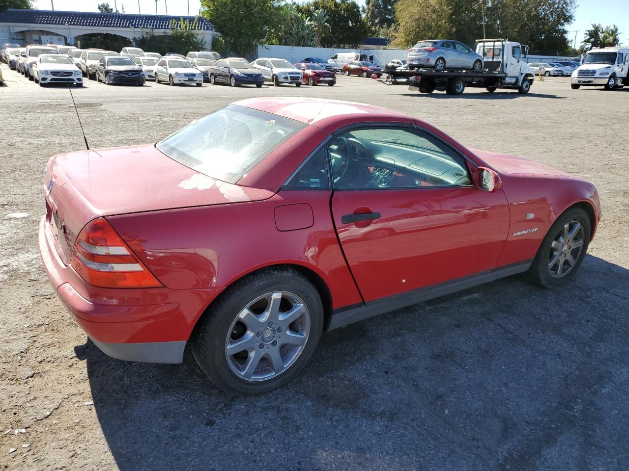 Image 3 of 1998 MERCEDES-BENZ SLK 230 KOMPRESSOR 1998 with VIN WDBKK47F2WF047832