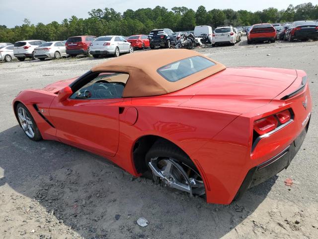 Изображение 2 2014 CHEVROLET CORVETTE STINGRAY 3LT 2014 с VIN 1G1YF3D79E5121560