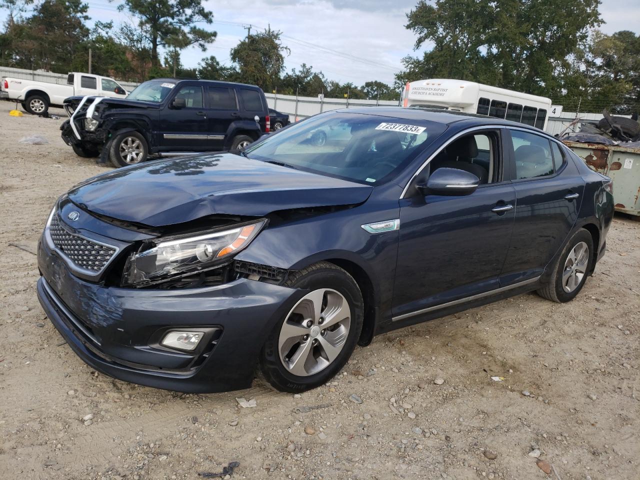 Image 1 of 2015 KIA OPTIMA HYBRID 2015 with VIN KNAGM4ADXF5084333