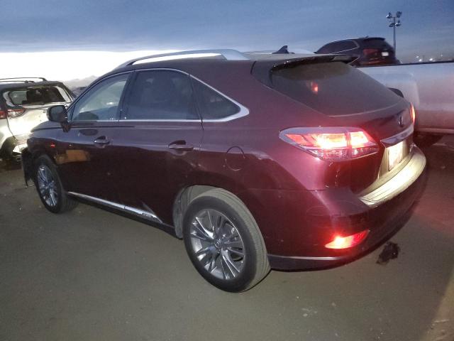 Image 2 of 2013 LEXUS RX 450 2013 with VIN JTJBC1BA4D2449622