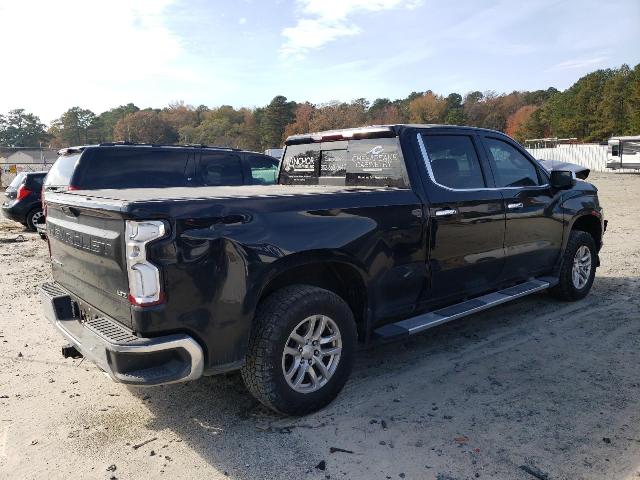 Image 3 of 2020 CHEVROLET SILVERADO K1500 LTZ 2020 with VIN 3GCUYGET1LG274507