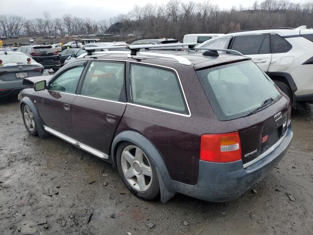 Изображение 2 2004 AUDI ALLROAD  2004 с VIN WA1YD64B84N043509