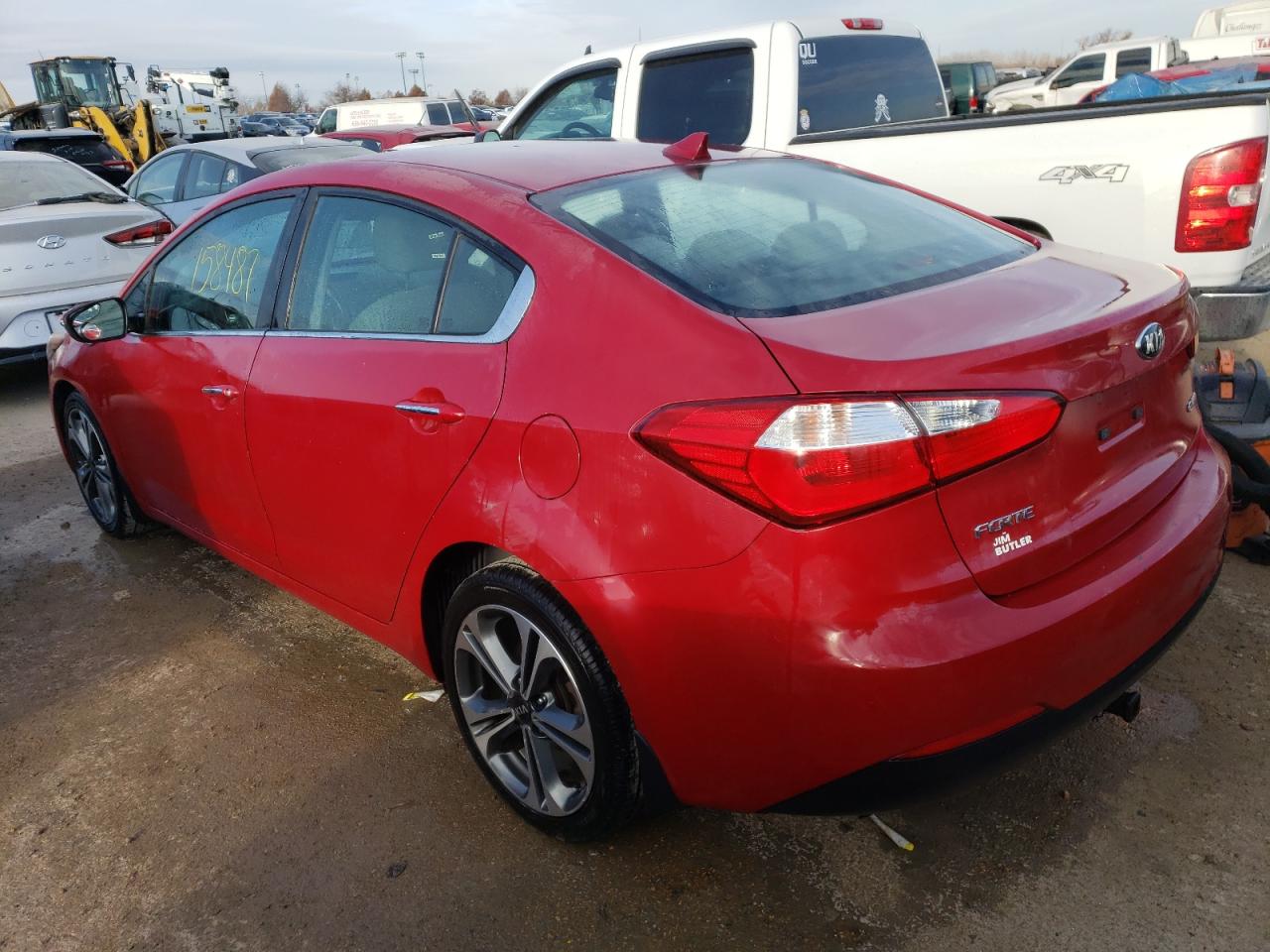Изображение 2 2015 KIA FORTE EX 2015 с VIN KNAFX4A81F5392853