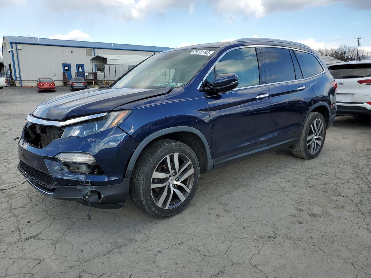 Image 1 of 2016 HONDA PILOT TOURING 2016 with VIN 5FNYF6H97GB039137
