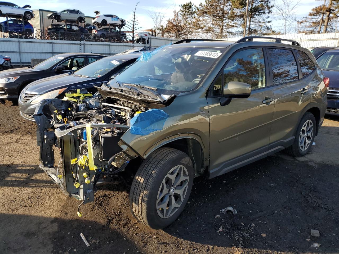 Image 1 of 2023 SUBARU FORESTER PREMIUM 2023 with VIN JF2SKAEC5PH435833