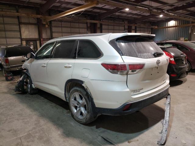 Image 2 of 2016 TOYOTA HIGHLANDER LIMITED 2016 with VIN 5TDDKRFH3GS271980