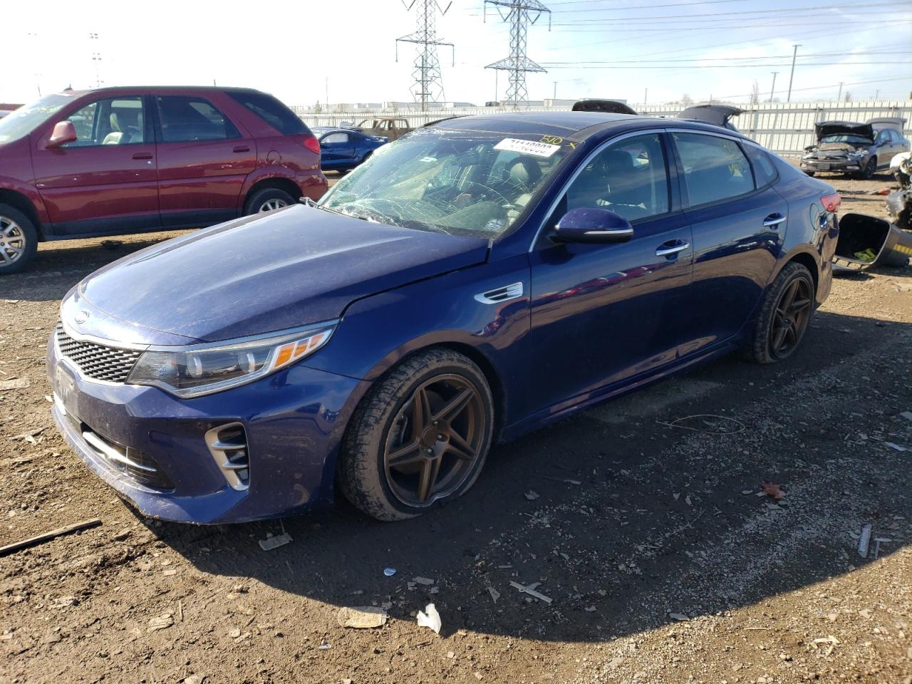 Изображение 1 2017 KIA OPTIMA EX 2017 с VIN 5XXGU4L3XHG152295