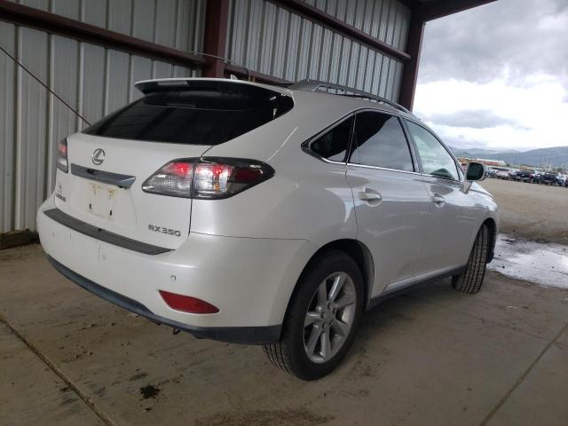 Image 3 of 2010 LEXUS RX 350 2010 with VIN 2T2BK1BAXAC078268