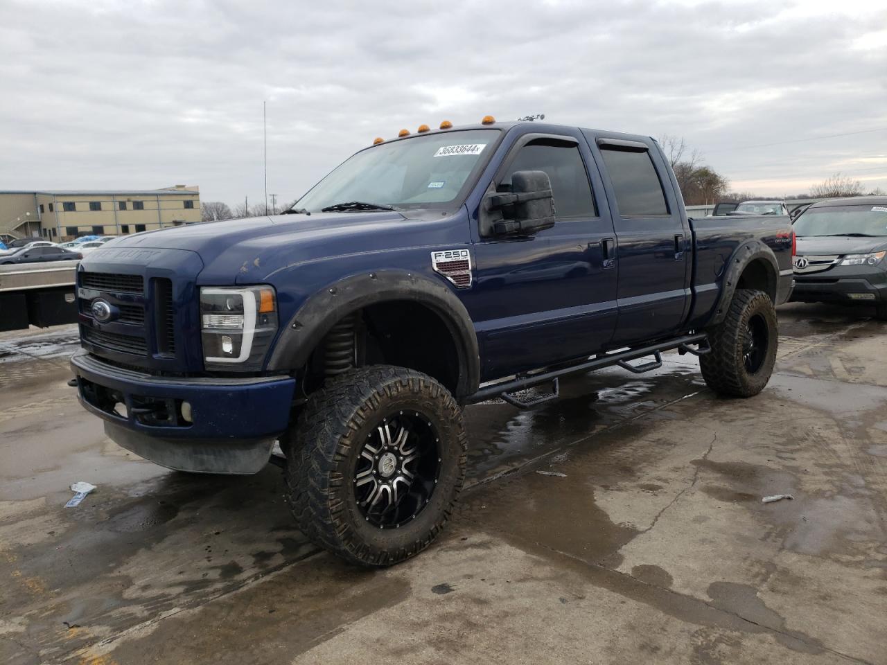 Image 1 of 2008 FORD F250 SUPER DUTY 2008 with VIN 1FTSW21R68ED70464