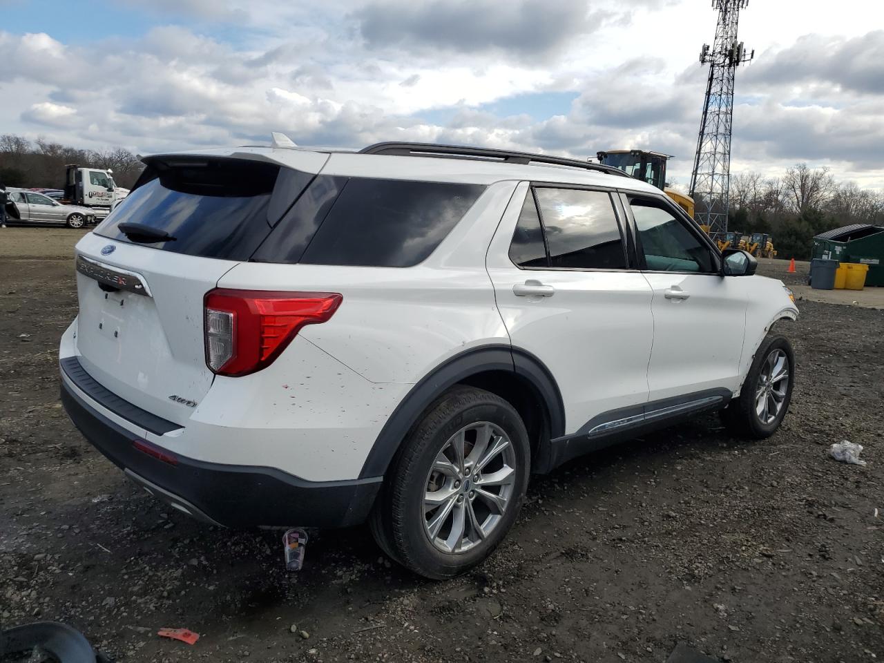Image 3 of 2021 FORD EXPLORER XLT 2021 with VIN 1FMSK8DH2MGA99284