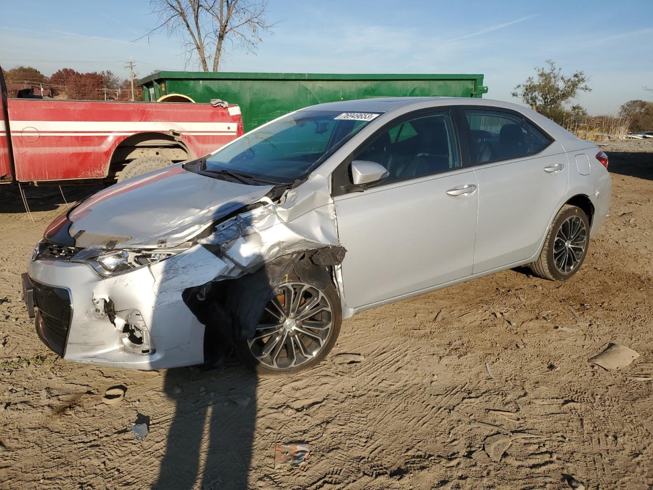 Изображение 1 2015 TOYOTA COROLLA L 2015 с VIN 2T1BURHE4FC307056