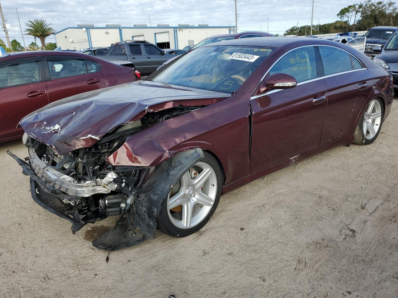 Image 1 of 2007 MERCEDES-BENZ CLS 550 2007 with VIN WDDDJ72X37A114411