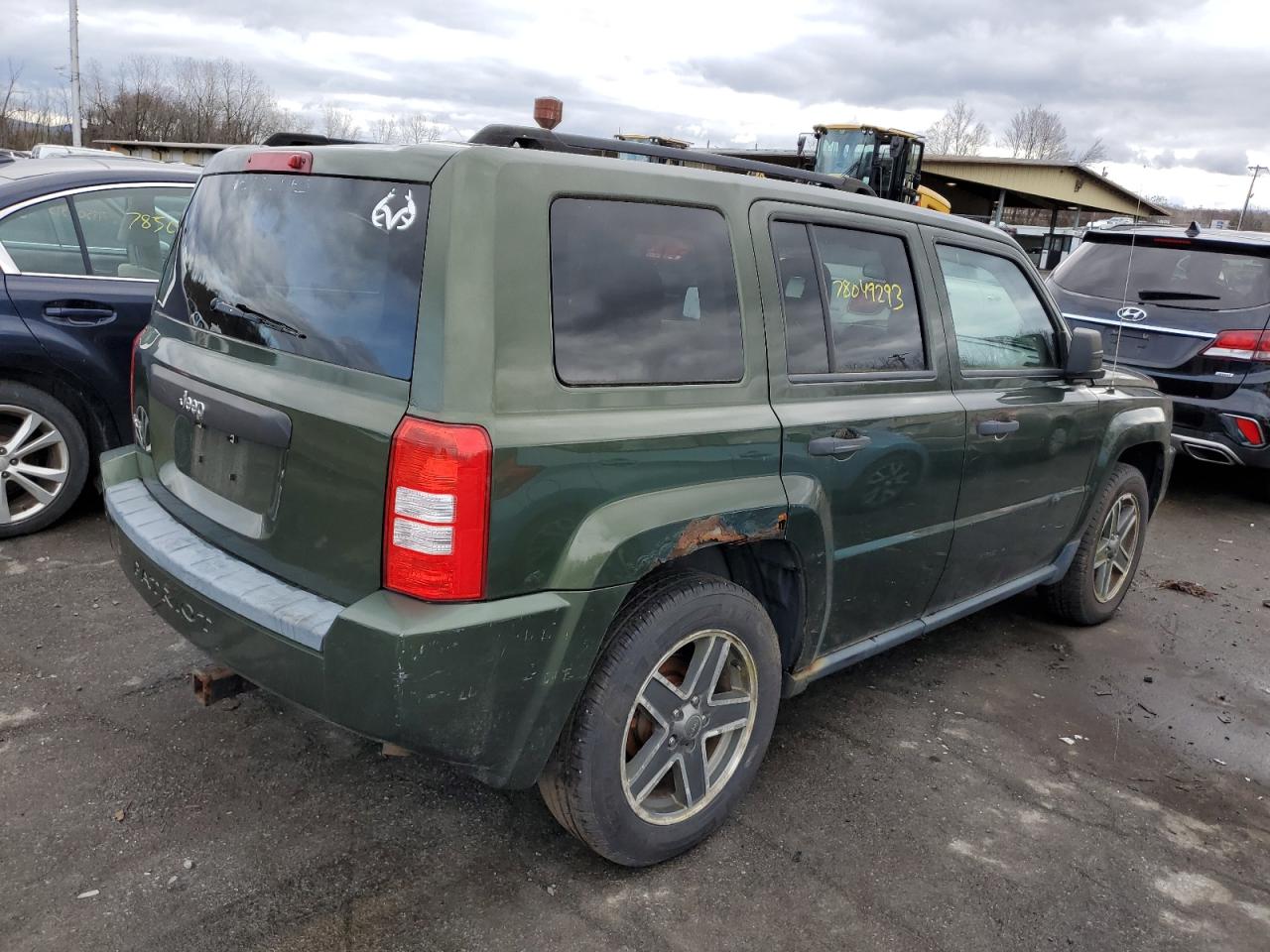 Image 3 of 2009 JEEP PATRIOT SPORT 2009 with VIN 1J4FF28B79D153341