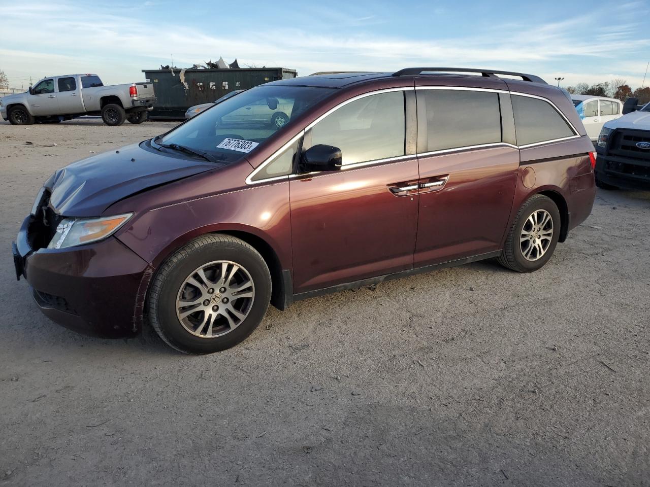 Obraz 1 z 2012 HONDA ODYSSEY EXL 2012 z VIN 5FNRL5H64CB068070