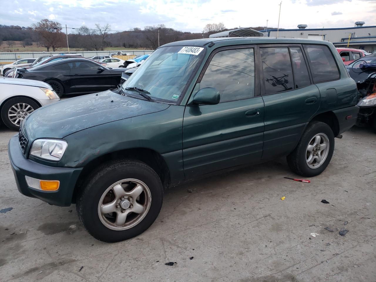 Image 1 of 1999 TOYOTA RAV4  1999 with VIN JT3HP10V2X7147393