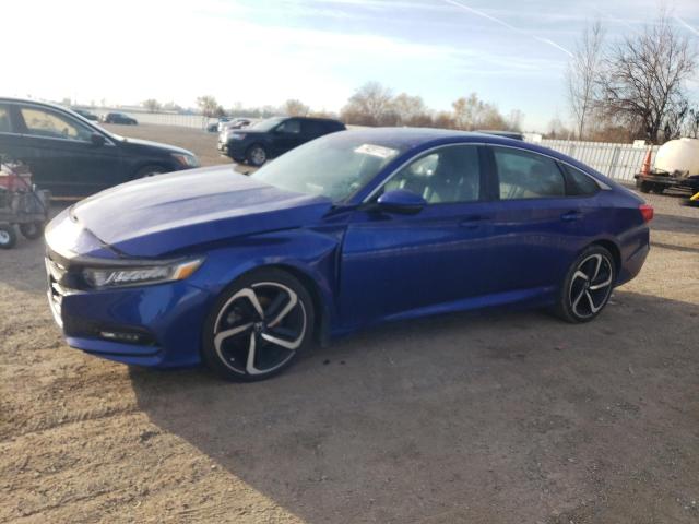Image 1 of 2018 HONDA ACCORD SPORT 2018 with VIN 1HGCV1F37JA800930