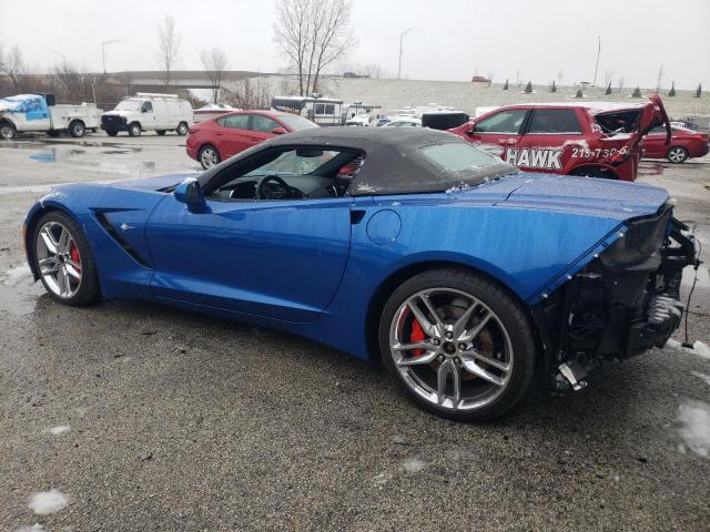 Image 2 of 2015 CHEVROLET CORVETTE STINGRAY Z51 2LT 2015 with VIN 1G1YK3D77F5101305