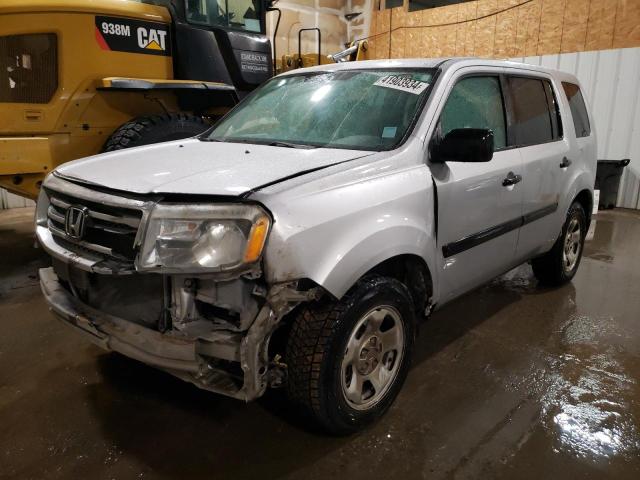 Image 1 of 2014 HONDA PILOT LX 2014 with VIN 5FNYF4H23EB024705