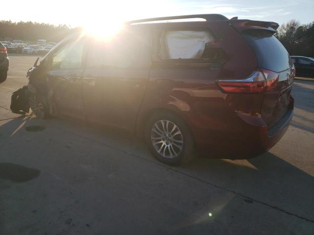 Image 2 of 2020 TOYOTA SIENNA XLE 2020 with VIN 5TDYZ3DC3LS048575