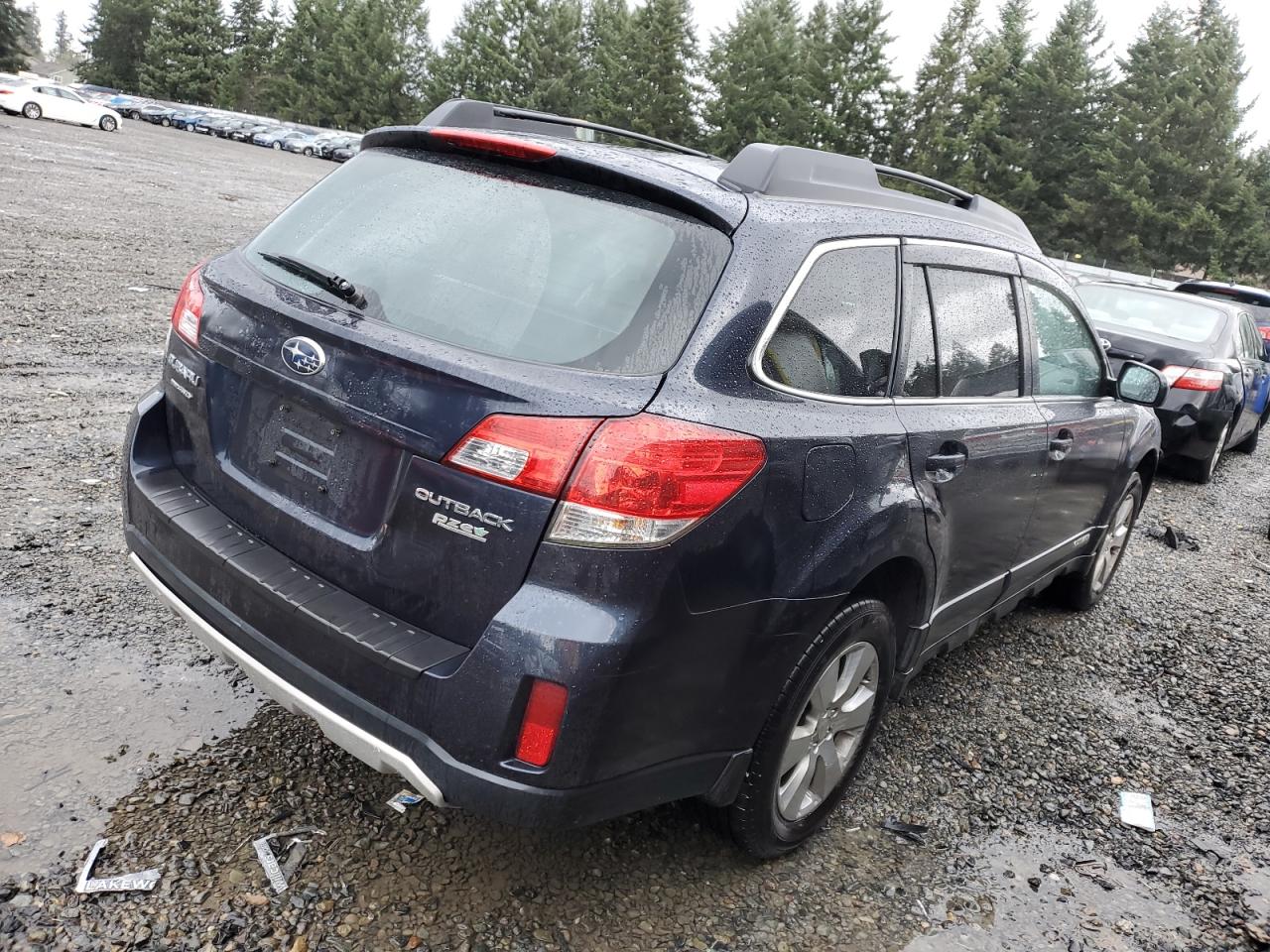 Image 3 of 2012 SUBARU OUTBACK 2.5I PREMIUM 2012 with VIN 4S4BRBCC4C3245754