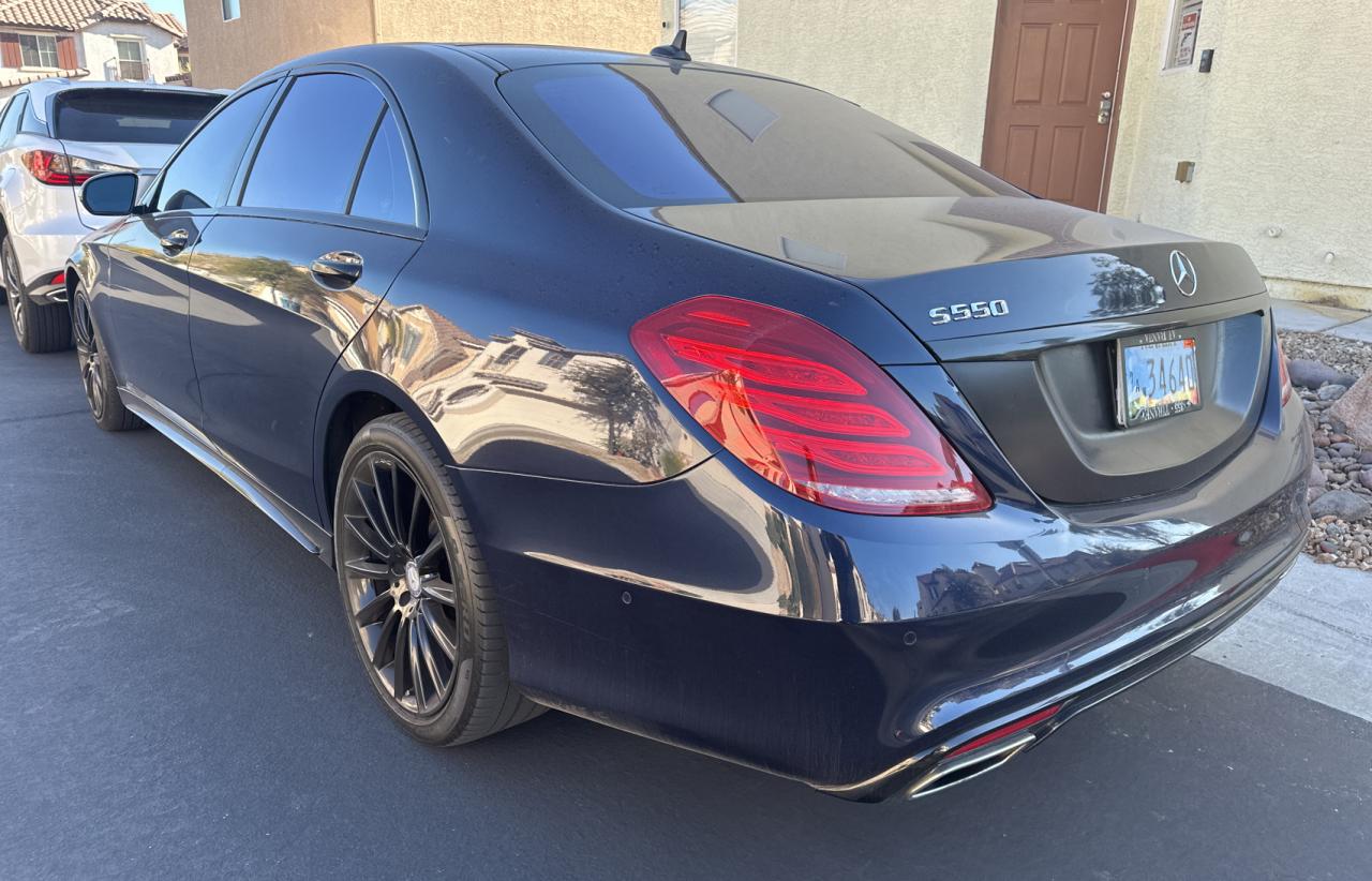 Image 3 of 2016 MERCEDES-BENZ S 550 2016 with VIN WDDUG8CBXGA216473
