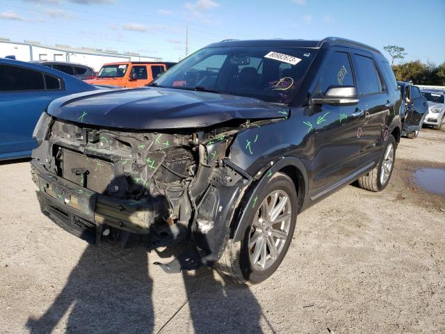 Image 1 of 2017 FORD EXPLORER LIMITED 2017 with VIN 1FM5K7F8XHGC27118