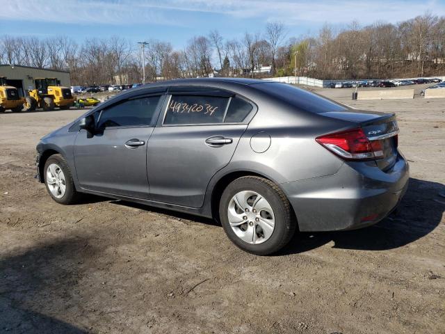 Image 2 of 2013 HONDA CIVIC LX 2013 with VIN 2HGFB2F5XDH596529