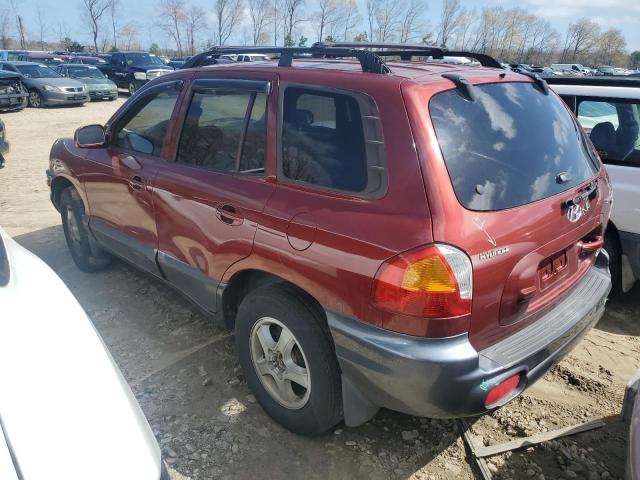 Image 2 of 2003 HYUNDAI SANTA FE GLS 2003 with VIN KM8SC73D63U543708