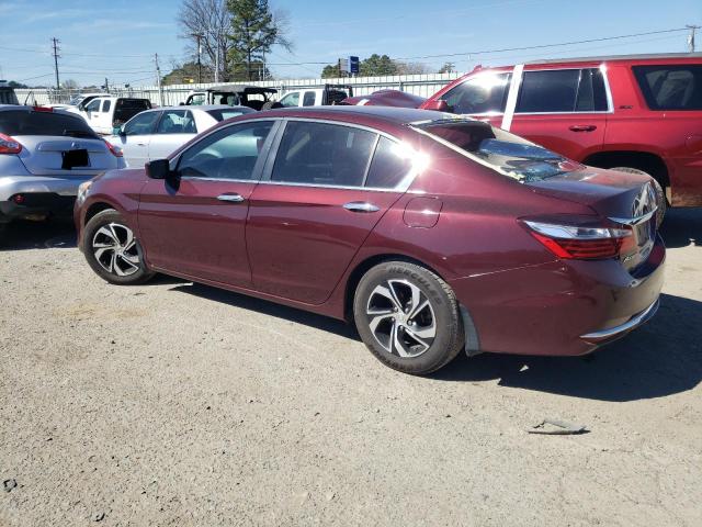 Image 2 of 2016 HONDA ACCORD LX 2016 with VIN 1HGCR2F33GA141425