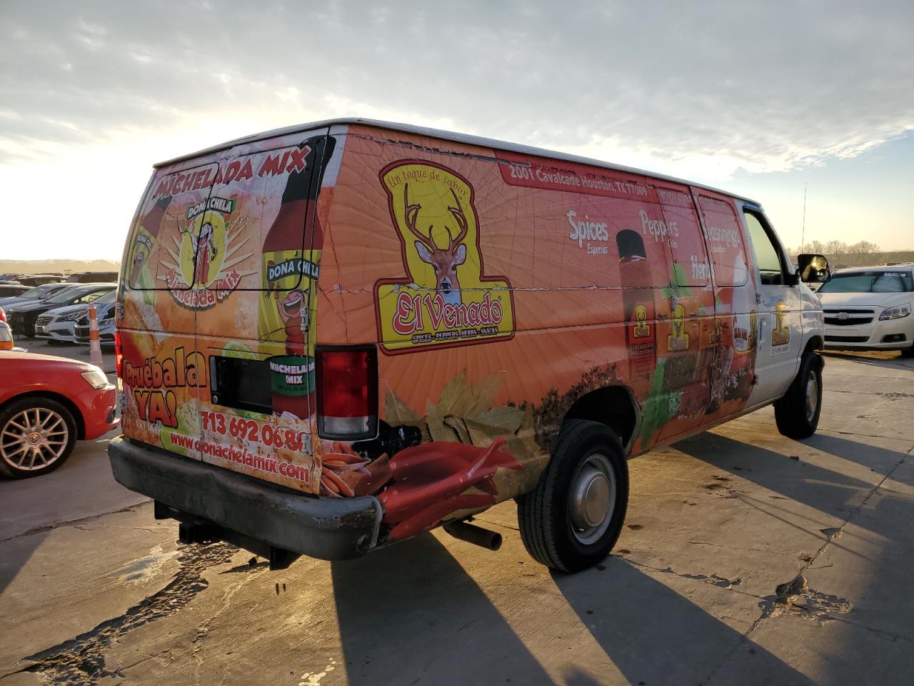 Изображение 3 1998 FORD ECONOLINE E350 SUPER DUTY VAN 1998 с VIN 1FTSS34L7WHB54966