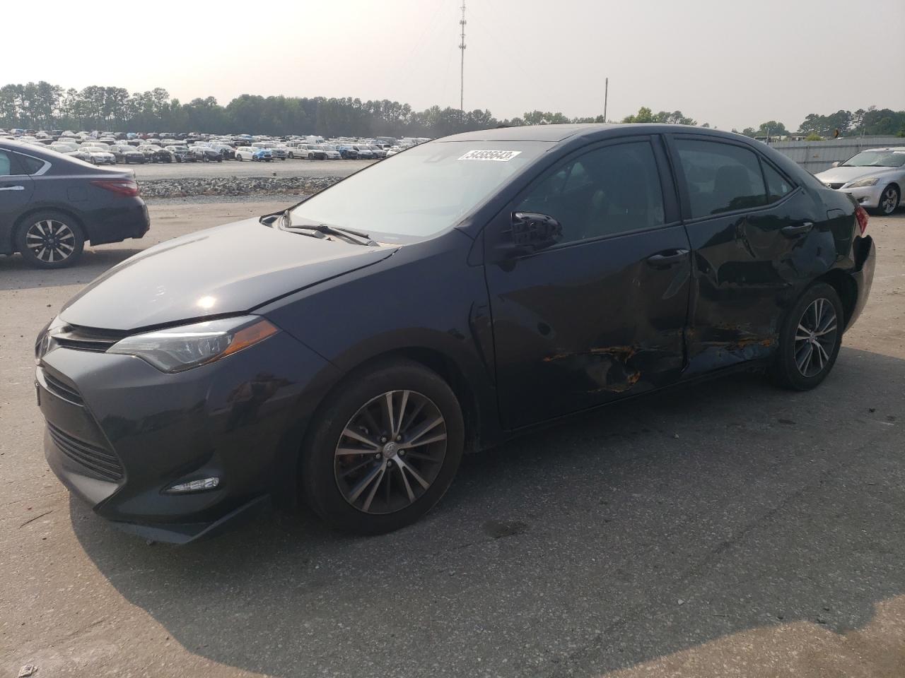 Изображение 1 2019 TOYOTA COROLLA L 2019 с VIN 2T1BURHE8KC176143