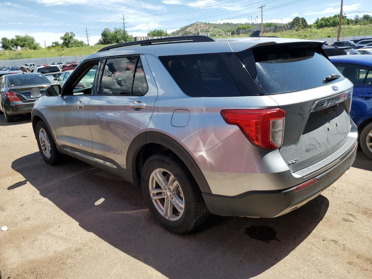 Image 2 of 2022 FORD EXPLORER XLT 2022 with VIN 1FMSK8DH8NGA57607