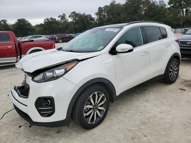 Image 1 of 2018 KIA SPORTAGE EX 2018 with VIN KNDPN3AC7J7400348