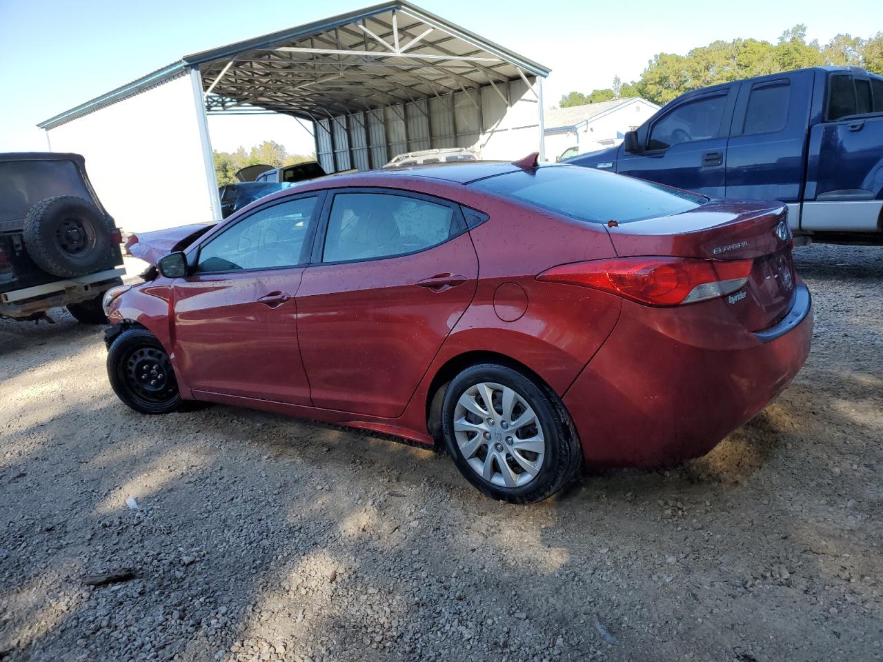 Obraz 2 z 2012 HYUNDAI ELANTRA GLS 2012 z VIN KMHDH4AE0CU247135