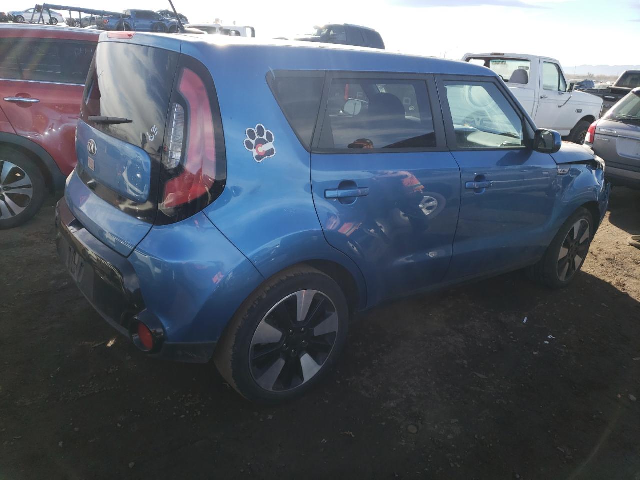 Image 3 of 2016 KIA SOUL + 2016 with VIN KNDJP3A52G7300670