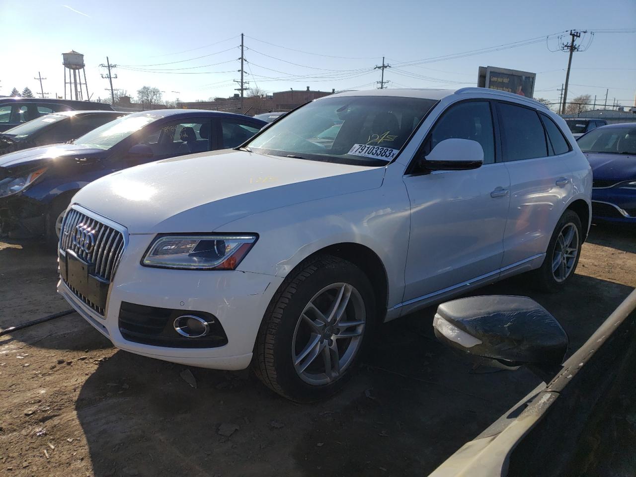 Image 1 of 2016 AUDI Q5 PREMIUM PLUS 2016 with VIN WA1L2AFP3GA091622