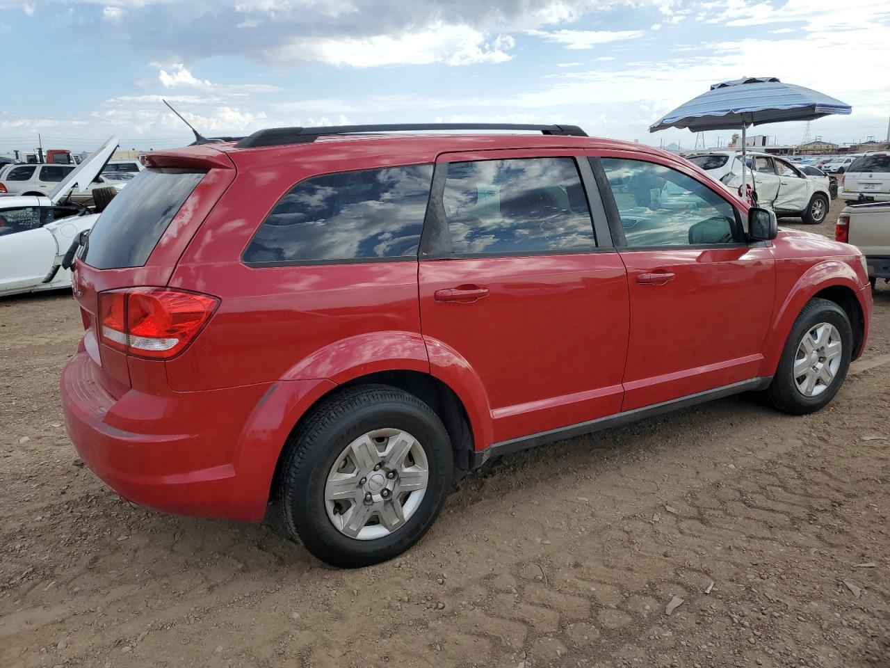 Image 3 of 2012 DODGE JOURNEY SE 2012 with VIN 3C4PDCABXCT265309