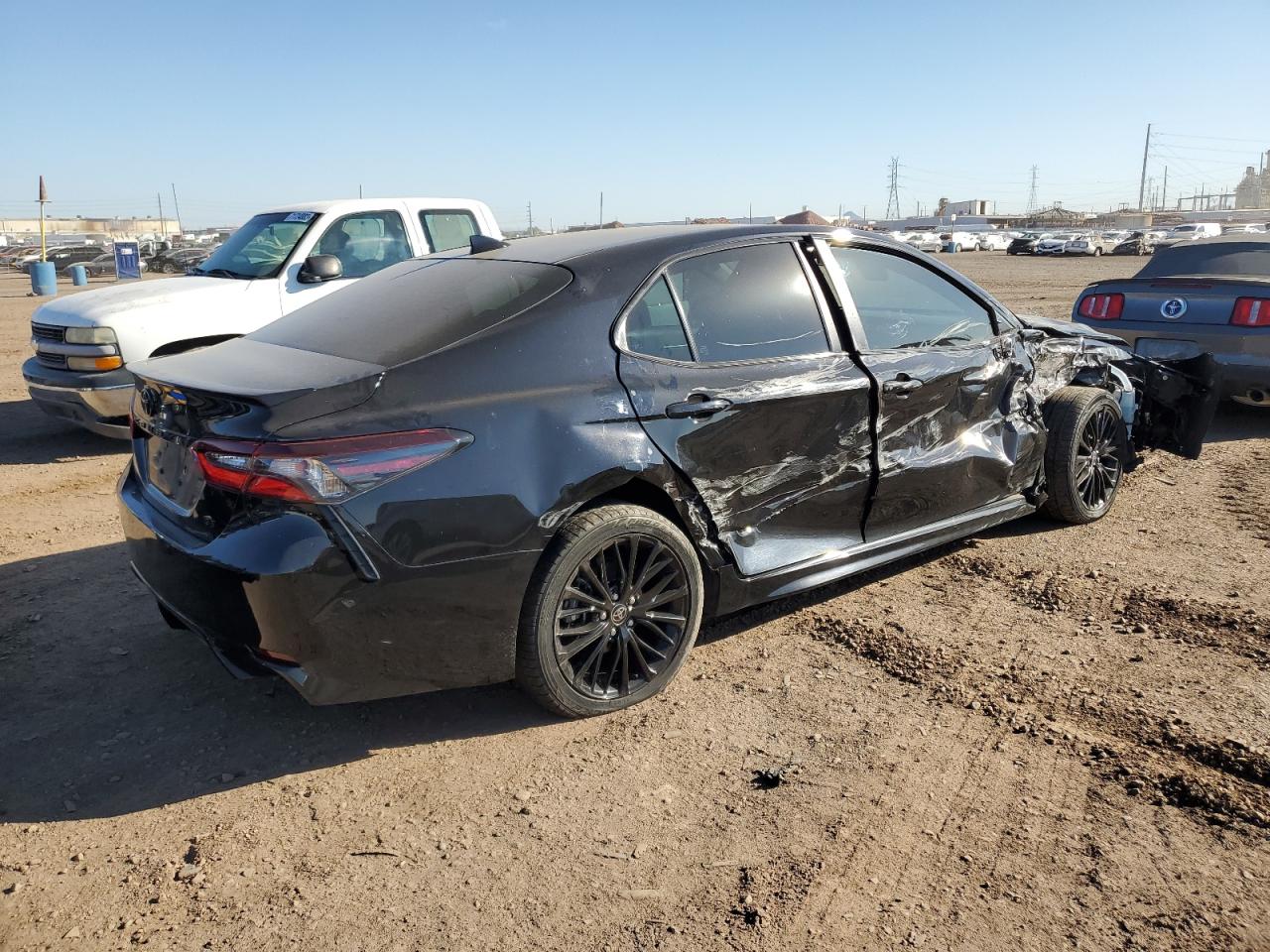 Изображение 3 2022 TOYOTA CAMRY NIGHT SHADE 2022 с VIN 4T1T31AK8NU035777