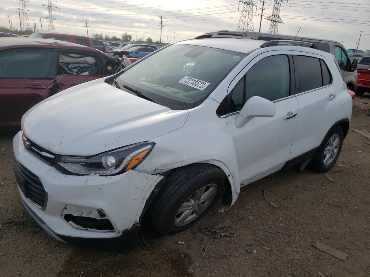 Image 1 of 2018 CHEVROLET TRAX 1LT 2018 with VIN KL7CJLSB9JB678372