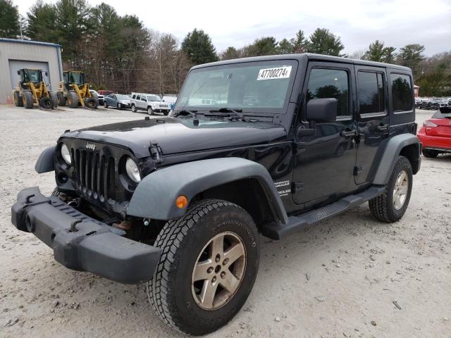 Image 1 of 2012 JEEP WRANGLER UNLIMITED SPORT 2012 with VIN 1C4BJWDG8CL128294