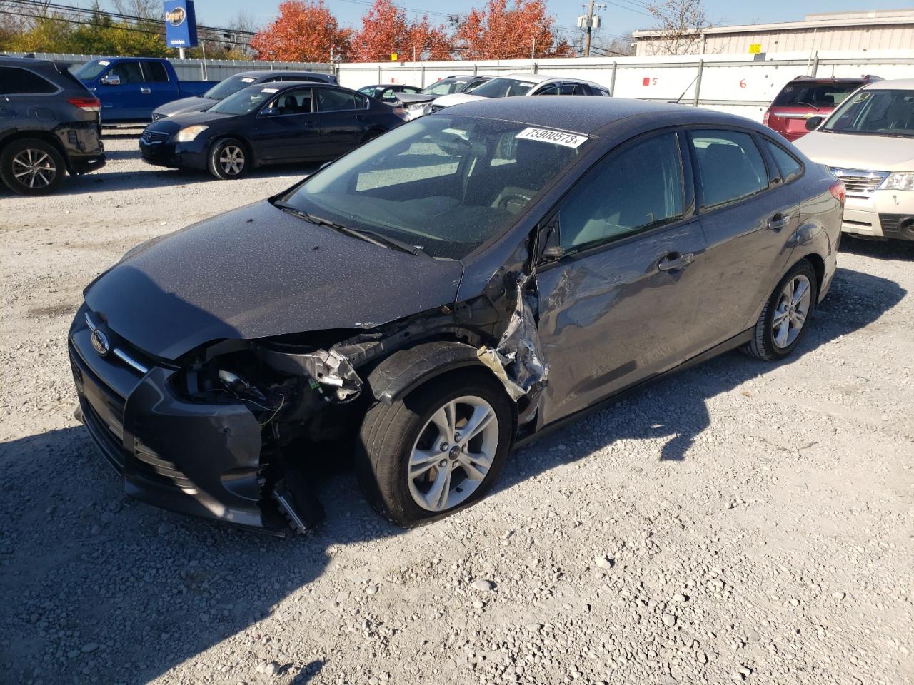 Image 1 of 2014 FORD FOCUS SE 2014 with VIN 1FADP3F22EL449909