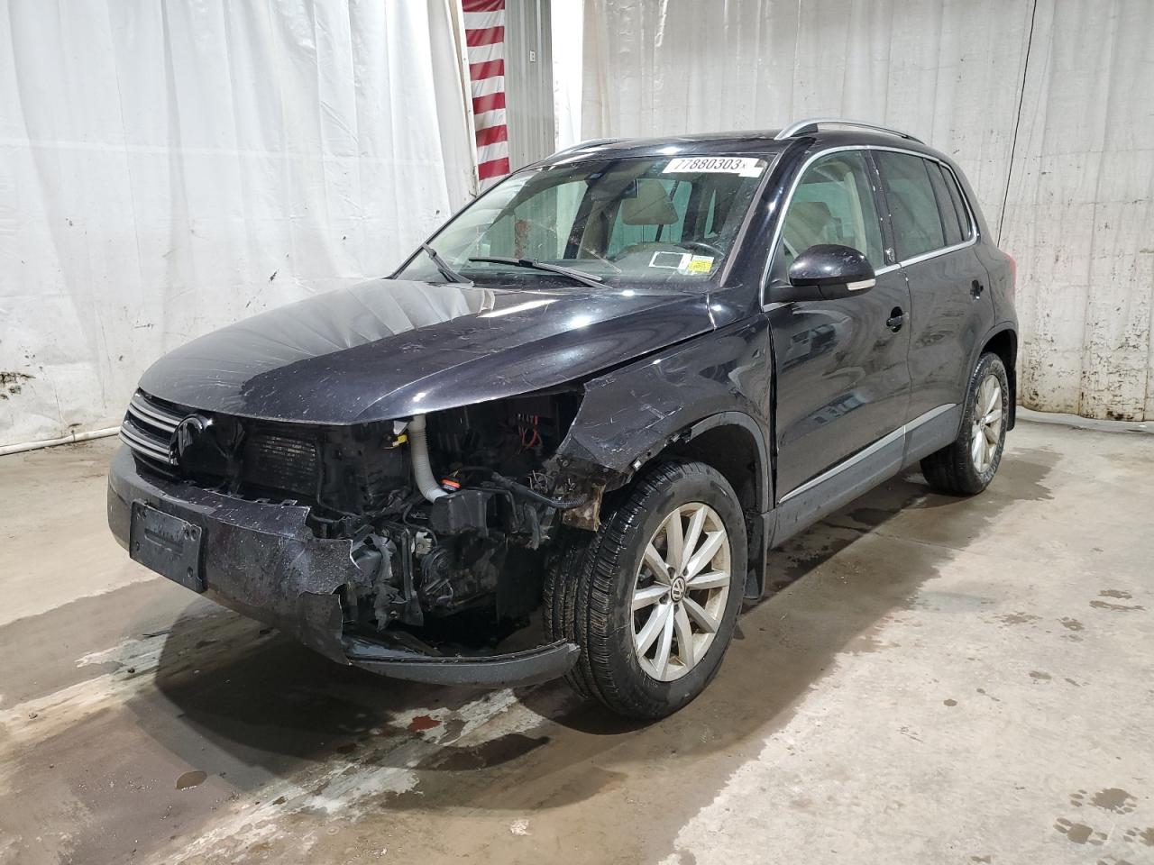 Obraz 1 z 2017 VOLKSWAGEN TIGUAN WOLFSBURG 2017 z VIN WVGSV7AX9HK006373