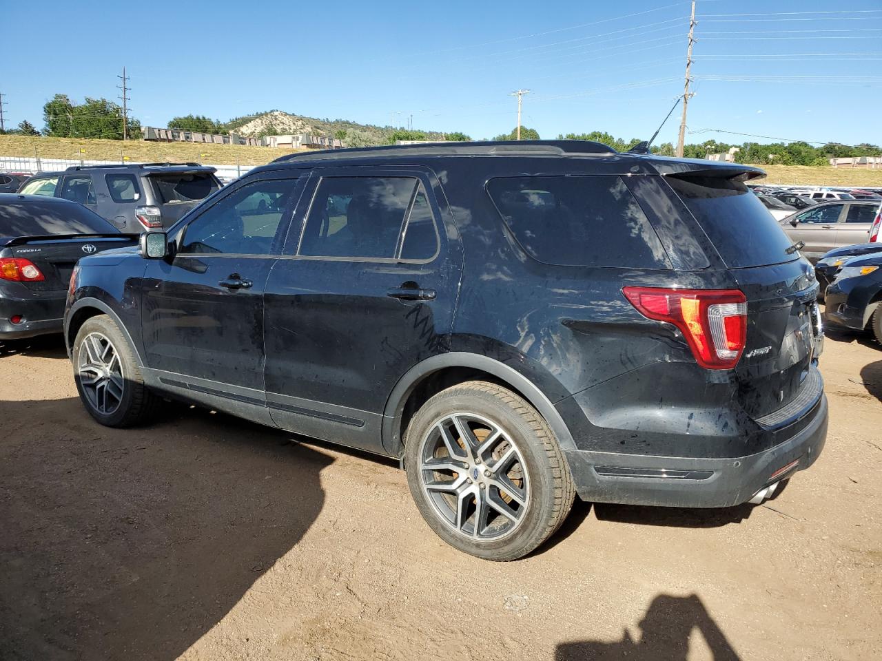Image 2 of 2018 FORD EXPLORER SPORT 2018 with VIN 1FM5K8GT2JGC46731