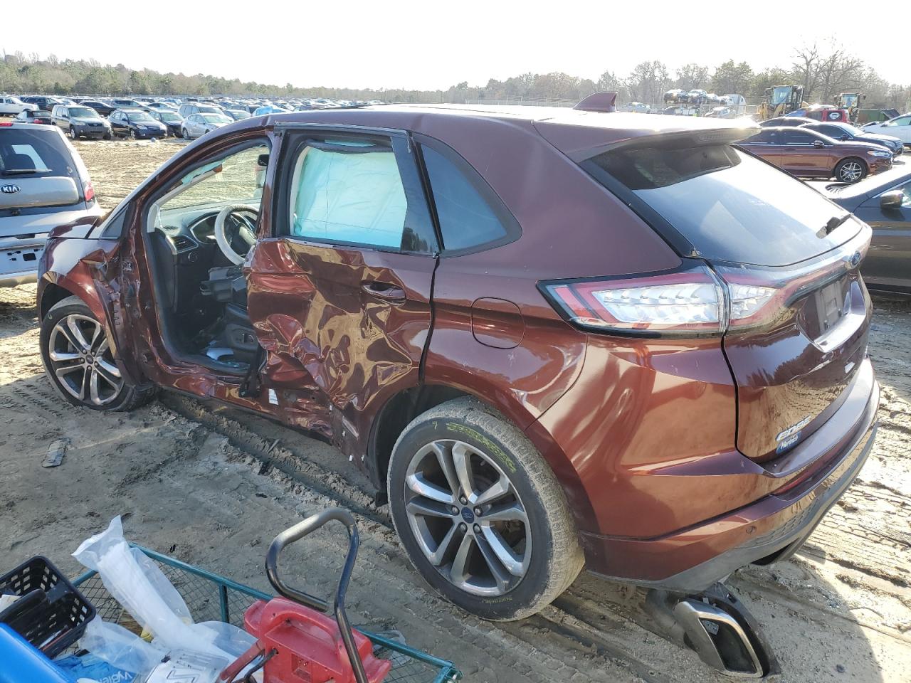 Obraz 2 z 2015 FORD EDGE SPORT 2015 z VIN 2FMTK4APXFBB37704