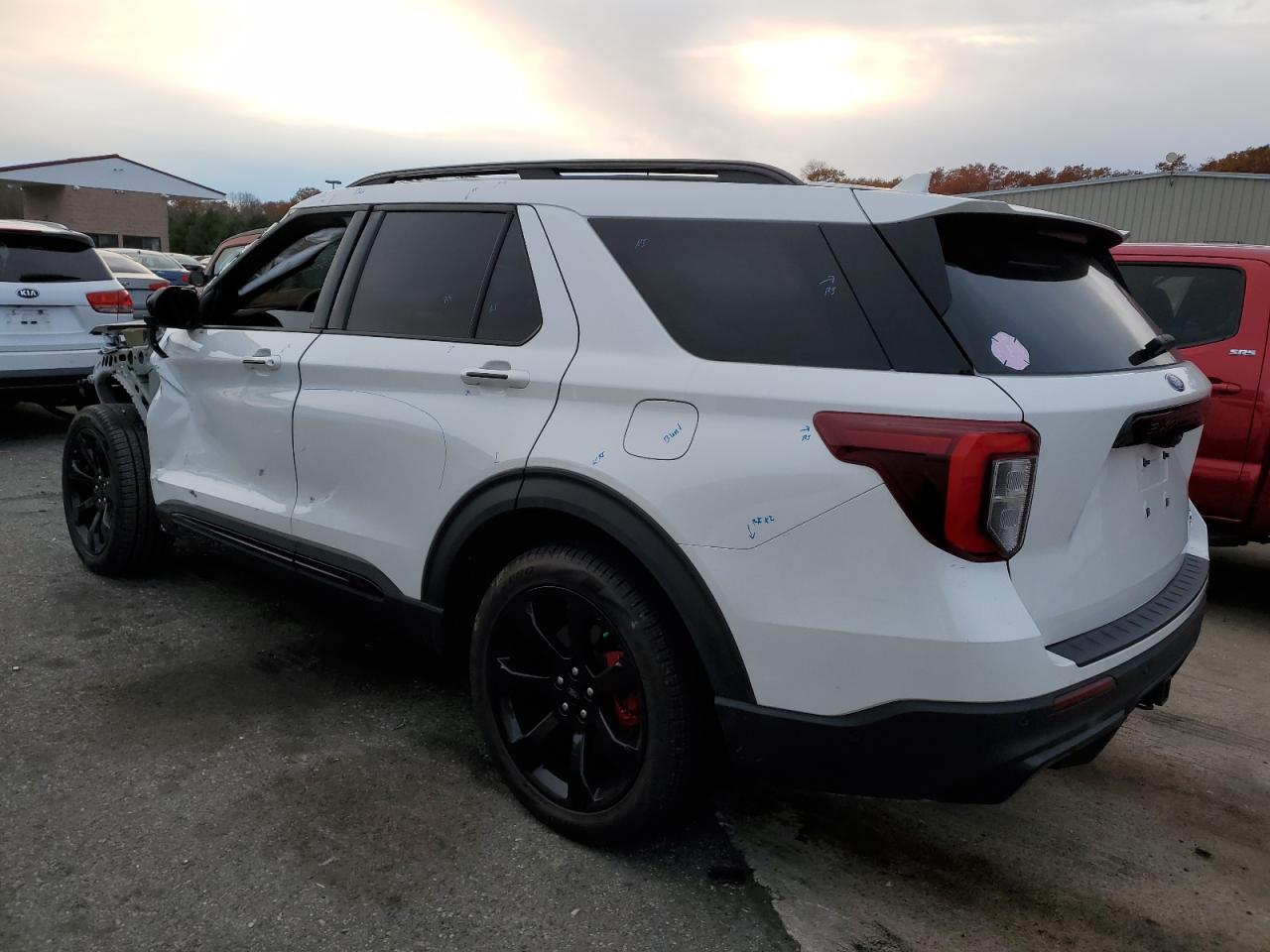 Изображение 2 2020 FORD EXPLORER ST 2020 с VIN 1FM5K8GC3LGC17922
