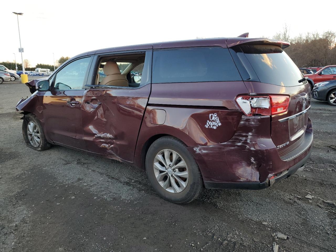Изображение 2 2019 KIA SEDONA LX 2019 с VIN KNDMB5C19K6533509